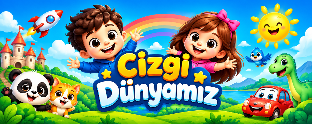 Doruk ve Defne Çizgi Dünyamız - Çocuklar İçin Eğitici ve Eğlenceli Çizgi Film Dünyası